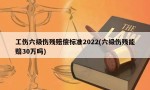 工伤六级伤残赔偿标准2022(六级伤残能赔30万吗)