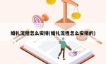 婚礼流程怎么安排(婚礼流程怎么安排的)