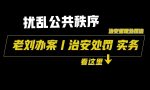 扰乱公共秩序违法行为的案由、处罚和注意事项