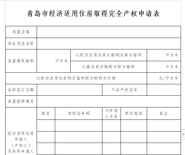 3月1日起，青岛经适房“转正”商品房只需“四步走”（附申请条件）